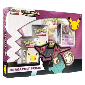 Celebrations Collection Dragapult Prime box