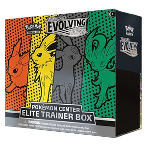 Evolving Skies Pokémon Center Elite Trainer Box